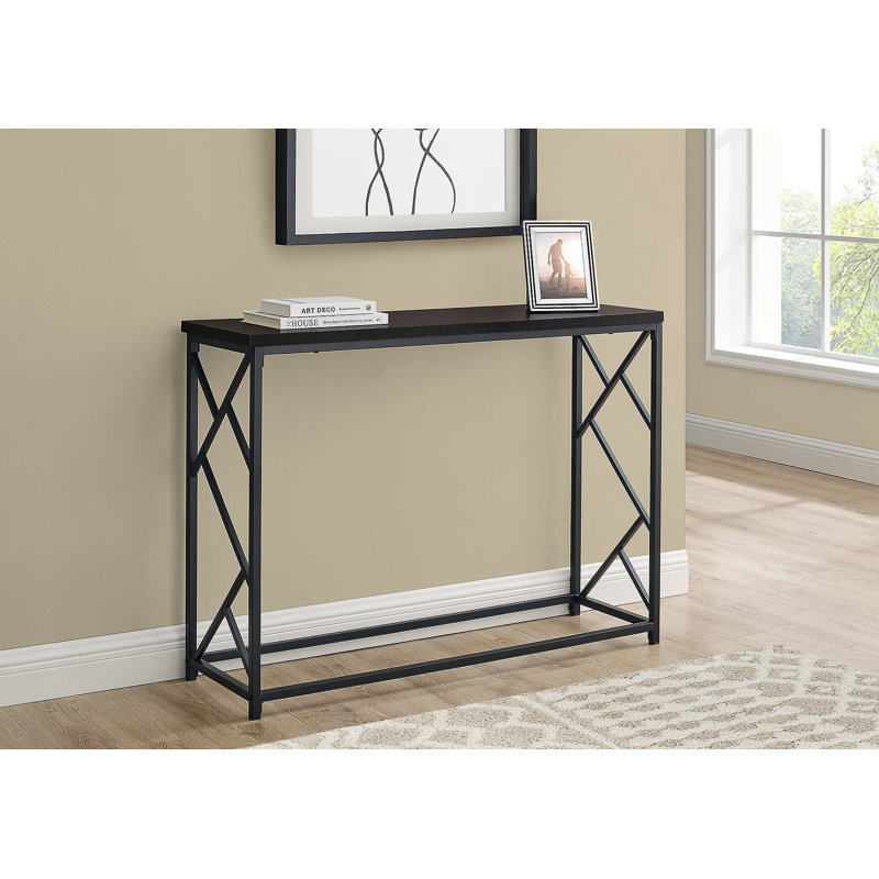 Table d'appoint contemporaine et moderne pour console, vestibule ou canapé, avec une conception simple et une fabrication durable