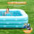 Textiles Hub Rectangle Inflatable Pool 22 H x 72 W x 130 L