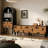 French Style Solid Pine TV Stand-685356894