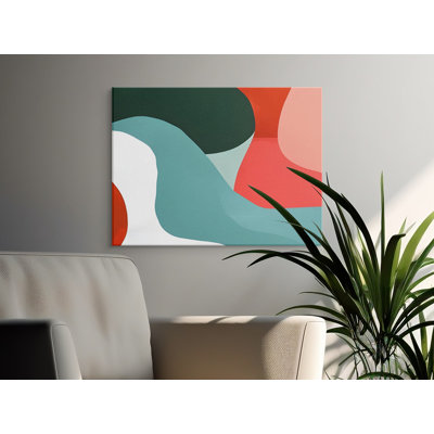 Abstract Color Block Canvas Wall Art, Modern Art Print, Minimalist Home Decor, Large Wall Art, Art, Contemporary Artwork, Wall