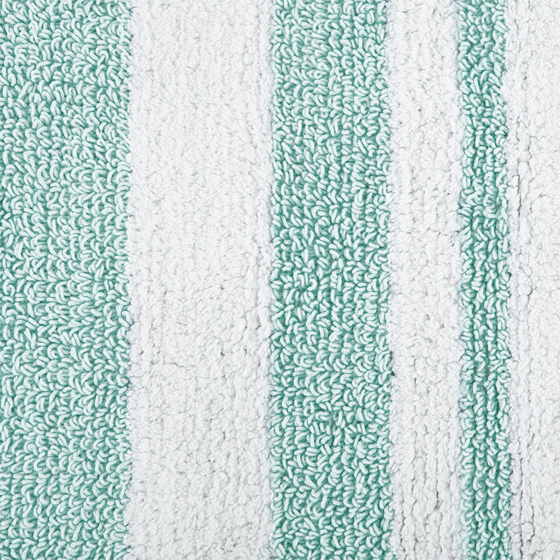 Reversible Bath Rug, Aqua, 72" L x 24" W
