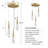 Jasamine 3 - Light LED Cluster Pendant-1350275443