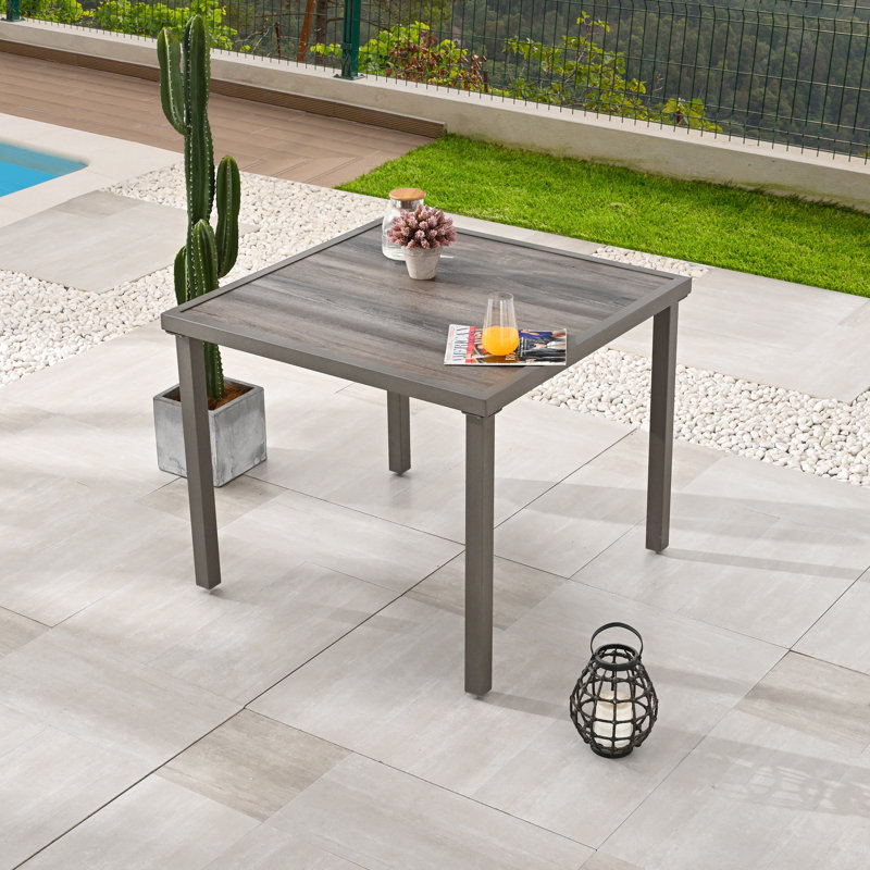 Outdoor 36" Square Patio Dining Table