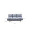 3 Seater Fabric Sofa Bed-954770939