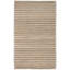 Josie Area Rug, Handwoven Jute, Braided And Coiled White Stripes-1149817792