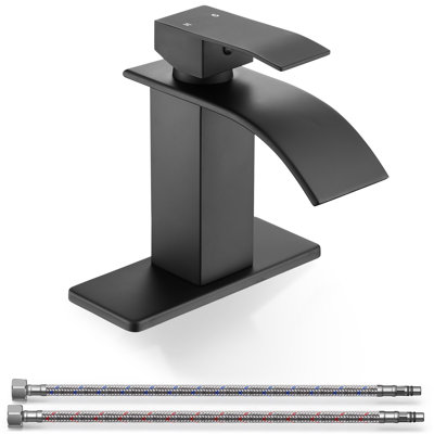 KEBOO Waterfall Bathroom Single-Hole Bathroom Faucet