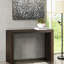 Console de 54 po en bois massif pour une utilisation durable 54 po