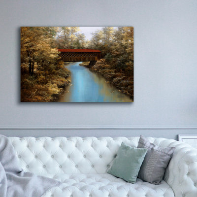 «Pont couvert» par Diane Romanello