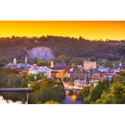Kentucky River at Dusk - Photographie sur toile tendue