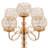 5-Arm Crystal Candelabra Centerpieces-1698101966