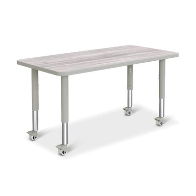 Berries® Adjustable Height Rectangular -Student Activity Table -  Jonti-Craft, 6403JCM450