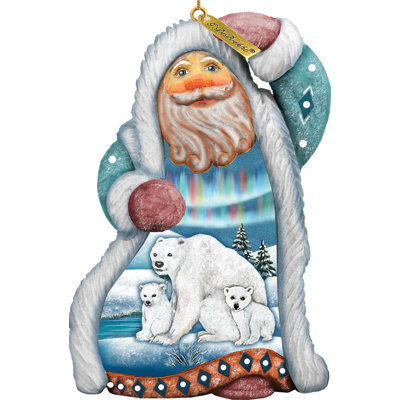 Derevo 4'' Handmade Hanging Figurine Ornament