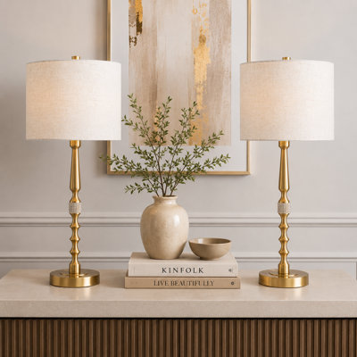 Modern minimalist metal table lamp