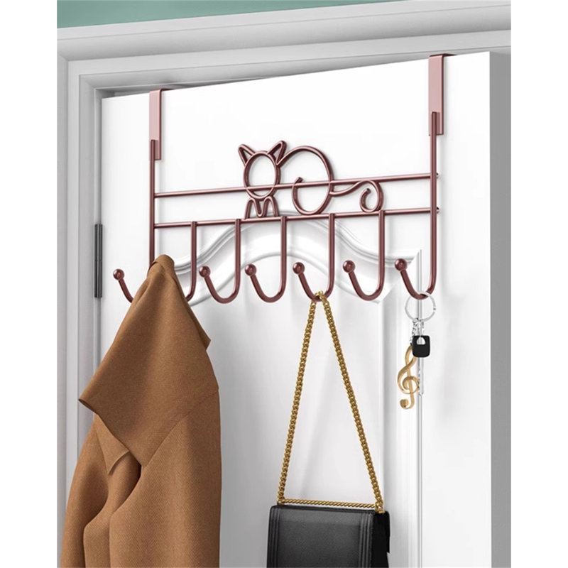 Crochet en fer sans porte, Brun