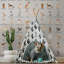 Colourful Dogs Wallpaper Grey Background