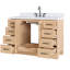 Freitas 48'' Solid Wood Single Bathroom Vanity-532015361-463623750-463623748