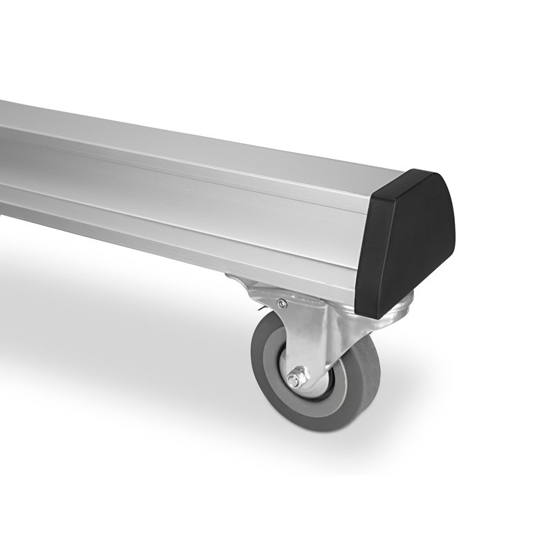 Mount-It Mobile TV Stand for Flat Screen TVs | Height Adjustable Rolling TV Cart for 32 - 70 in.
