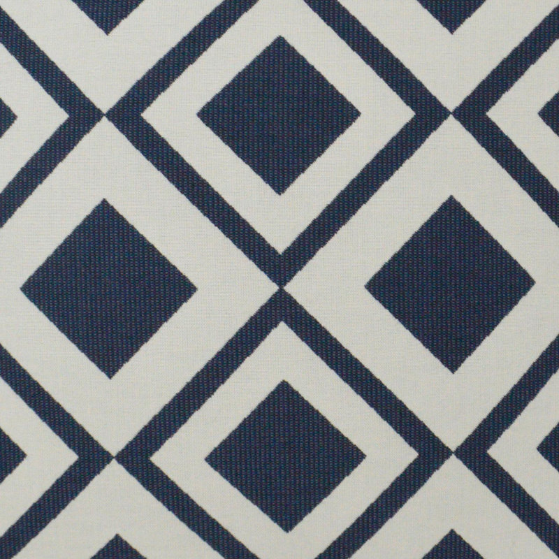Savvy Geometric Sunbrella® Outdoor Throw Pillow