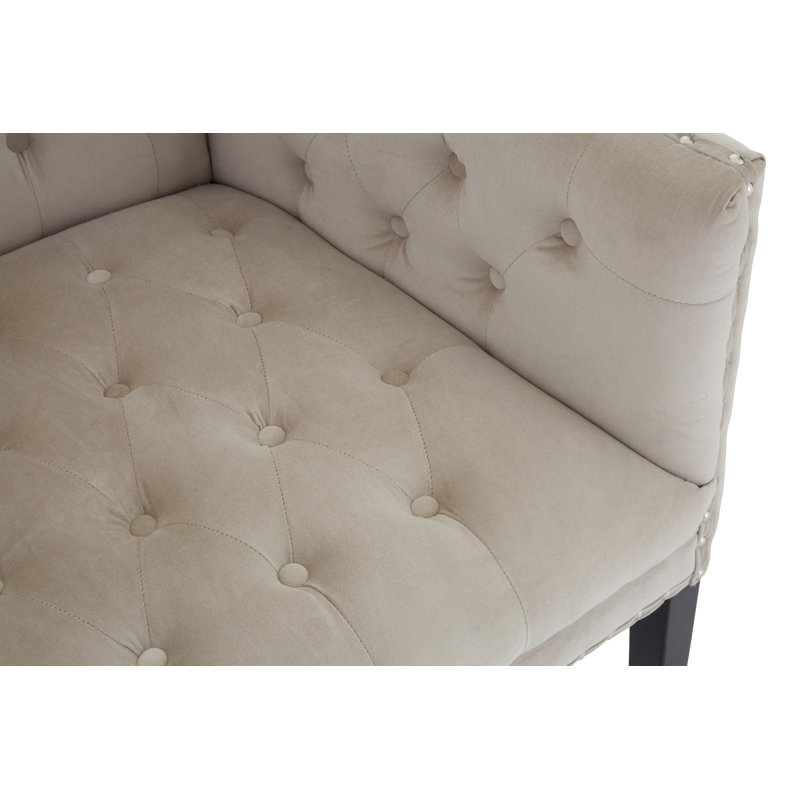 Almira Velvet Loveseat