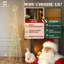 Arbre de Noël à DEL 6 pi avec dessus en forme d'étoile, 720 lumières, 3 modes d'éclairage avec minuterie, arbre de Noël illuminé pour la décoration des Fêtes, assemblage et rangement faciles-842176284