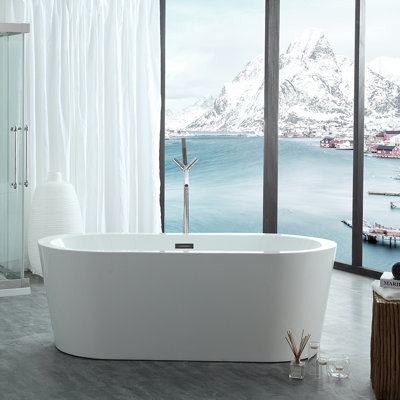 Dionysus x 30'' Soaking Acrylic Bathtub