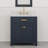 Minnetrista Single Bathroom Vanity with Marble Top-1405845721