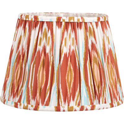 Pleated Cotton Cylinder Shade