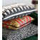 Animal Print Reversible Throw Pillow