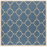 Bleu/crème
