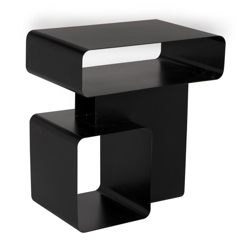 Danville End Table, Matte Black