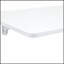 Table pliante murale pour petits espaces, bureau rabattable avec supports en acier durable et bois écologique, poste de travail polyvalent