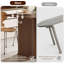 Table de salle à manger 43 po pour 4 personnes avec tablette de rangement à 3 niveaux-1956079954