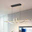 Luminaire moderne à DEL à intensité variable 3000K-6000K avec télécommande Luminaires suspendus à hauteur réglable Lustres irréguliers pour salon Îlot de cuisine Chambre à coucher-996080502-996080501