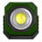 500 Lumen Led Rechargeable Solar Work Light With Magnetic Base, Charge By Usb/Solar