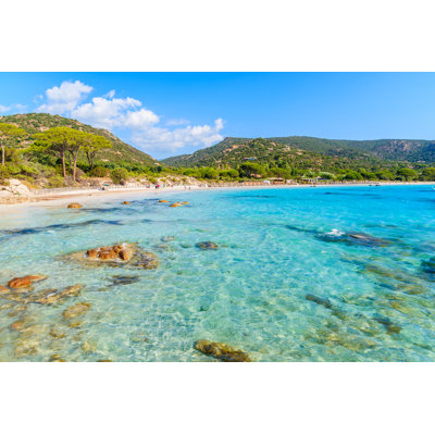 Palombaggia Beach - Wrapped Canvas Print