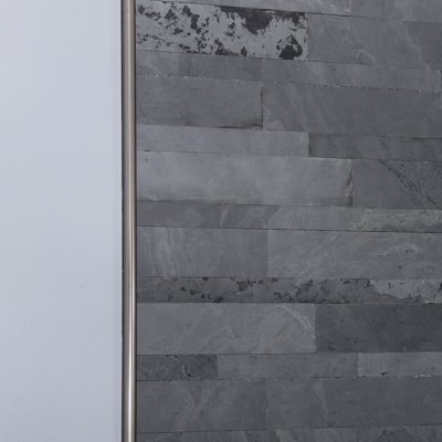 Aspect Backsplash Vinyl Trim Kit in Stainless