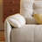 Creamy white Polyester Modular Sofa