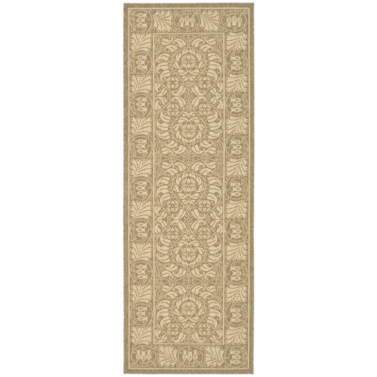 Arneshia Oriental Gray/Beige Area Rug