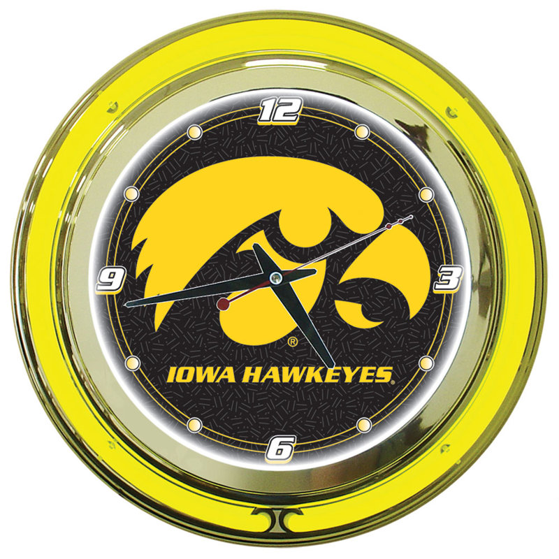 Horloge murale 14" university of lowa