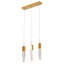 Luminaire suspendu en cristal 3 lumières Transitional