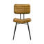 Ensemble de 2 chaises de salle à manger rembourrées en cuir-783211959