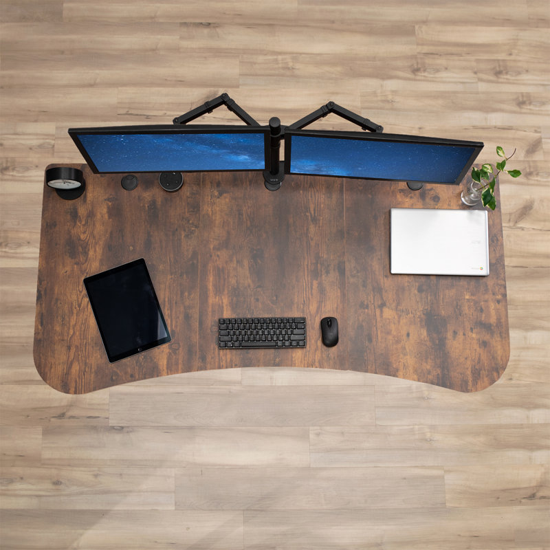 63.1in x 31.5in Table Top, Vintage Brown