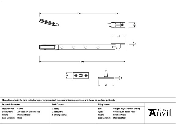 Product Dimensions