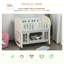 Lit de bébé convertible avec rangement Farnham-509705923
