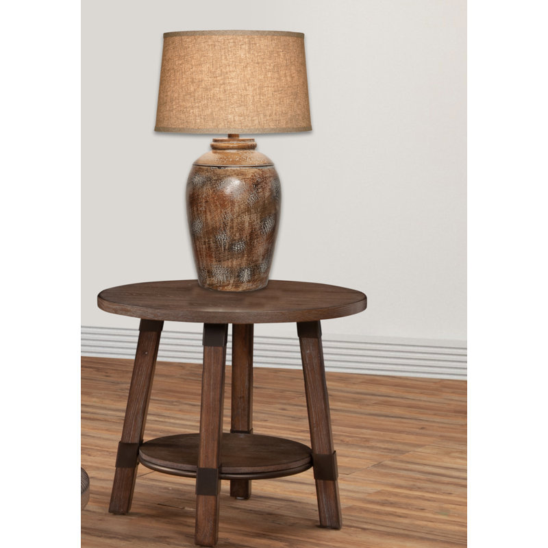 Table de bout Everlynn, Marron