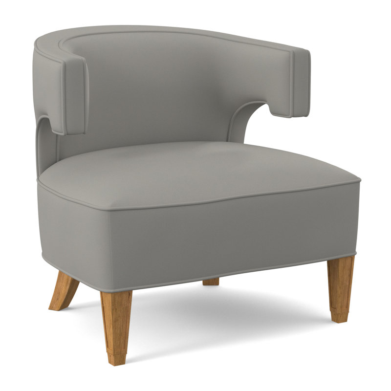 Chaise Laurel, Ambre, 100 % polyester ivoire pétillant