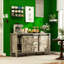 Buffet 59 po avec dessus épais pour rangement dans la salle à manger-141607359