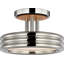 Hudson St. 8" Semi-Flush Mount-334000082