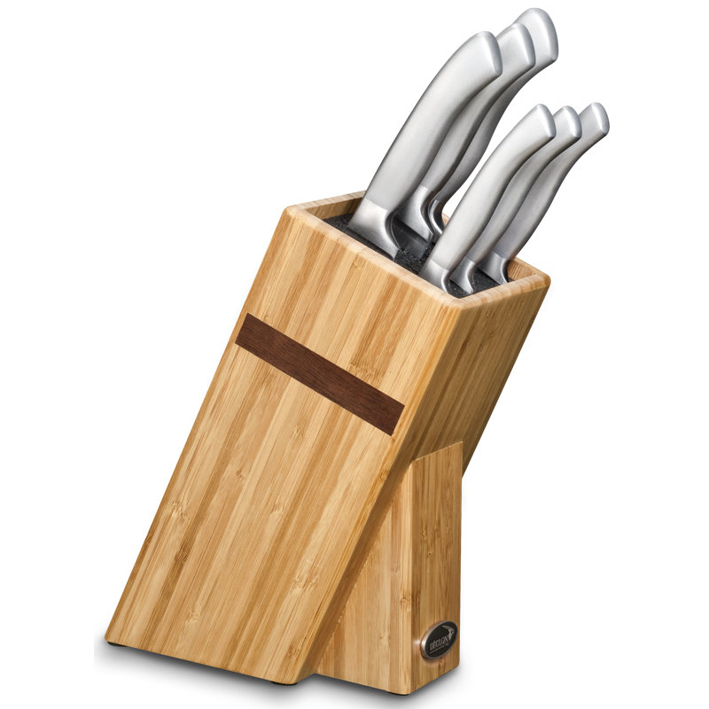 Déglon Oryx 6 Piece Stainless Steel Knife Block Set
