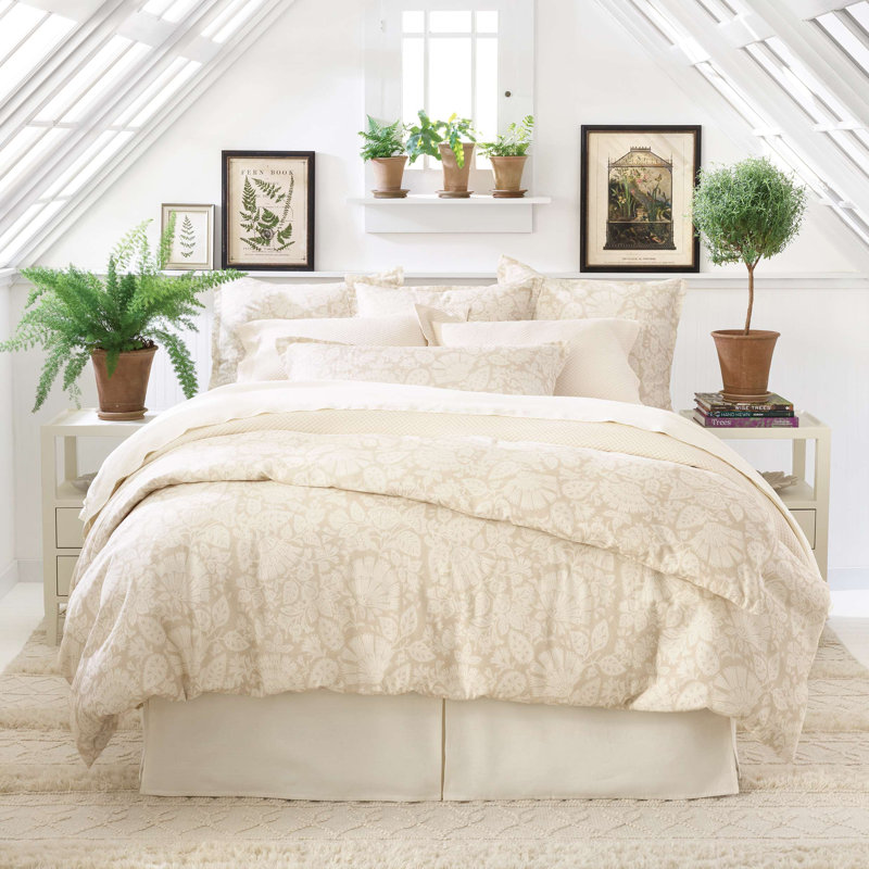 Petite Trellis Matelasse Coverlet, Ivory, Twin/Twin XL Coverlet